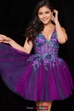 Jovani Short Dress 26096 | PromDressShop.com