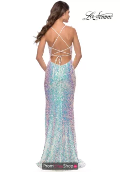 La Femme Dress 30371 -Prom Dress Shop Shop 30371 White B