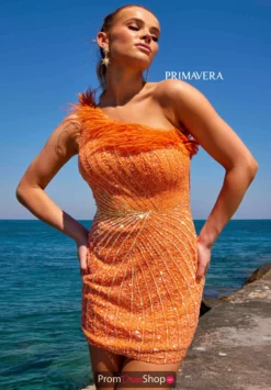 Primavera Dress 4002 -Prom Dress Shop Shop 4002 ORANGE 1