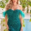 Primavera Dress 4057 -Prom Dress Shop Shop 4057 TEAL 1