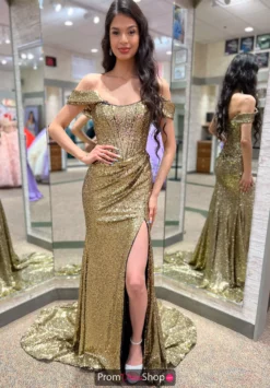 Sherri Hill Dress 55418 -Prom Dress Shop Shop 55418Gold