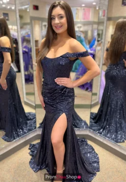 Sherri Hill Dress 55418 -Prom Dress Shop Shop 55418NavyF23