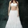 WhiteTulle Slip/Petticoat Floor Length 80 Size -Prom Dress Shop Shop 80slip