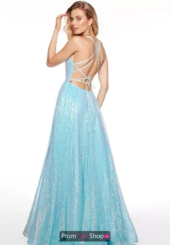 Alyce Paris Dress 61398 -Prom Dress Shop Shop Alyce 61398 BLUE 2