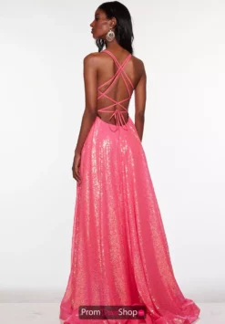 Alyce Paris Dress 61398 -Prom Dress Shop Shop Alyce 61398 NEONPINK 2