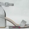 Fortune Dynamic Cake Shoes At Prom Dress Shop -Prom Dress Shop Shop CAKE S NEW SILVER DF SHIMMER PU