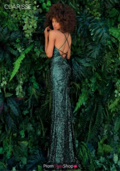 Clarisse Dress 8005 -Prom Dress Shop Shop Clarisse 8005 ForestGreen B Clarisse