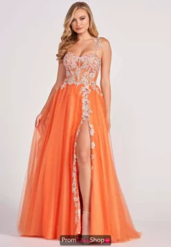 Colette Dress CL2020 | PromDressShop.com -Prom Dress Shop Shop Colette CL2020 orangesilver 0263