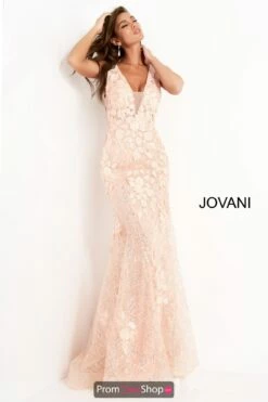Jovani Dress 02152 -Prom Dress Shop Shop Jovani 02152 RoseGold 1