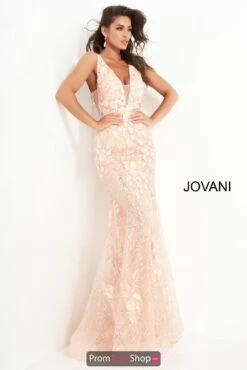 Jovani Dress 02152 -Prom Dress Shop Shop Jovani 02152 RoseGold 2