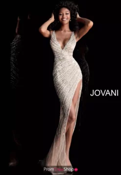 Jovani Dress 63405 -Prom Dress Shop Shop Jovani 63405 Gold Silver 4