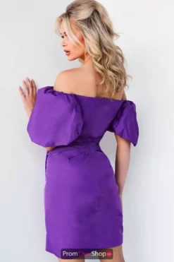 Jovani Short Dress 09476 | PromDressShop.com -Prom Dress Shop Shop Jovani Short 09476 PURPLE 8