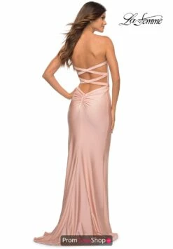 La Femme Dress 30515 -Prom Dress Shop Shop La Femme 30515 Mauve B