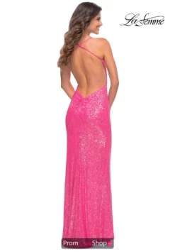 La Femme Dress 30615 -Prom Dress Shop Shop La Femme 30615 HotPink B