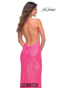 La Femme Dress 30615 -Prom Dress Shop Shop La Femme 30615 HotPink B2