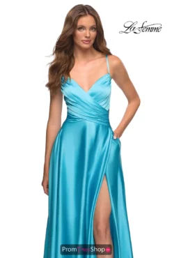 La Femme Dress 30662 -Prom Dress Shop Shop La Femme 30662 CloudBlue F3