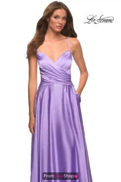 La Femme Dress 30662 -Prom Dress Shop Shop La Femme 30662 Lavender F4