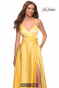 La Femme Dress 30662 -Prom Dress Shop Shop La Femme 30662 Yellow F6