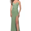 La Femme Dress 31107 1 La Femme Dress 31107 -Prom Dress Shop Shop La Femme 31107 Sage F