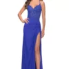 La Femme Dress 31520 -Prom Dress Shop Shop La Femme 31520 RoyalBlue F