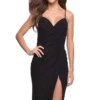 La Femme Short Dress 30864 | PromDressShop.com -Prom Dress Shop Shop La Femme Short 30864 Black F