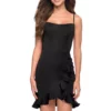 La Femme Short Dress 30945 | PromDressShop.com -Prom Dress Shop Shop La Femme Short 30945 Black F