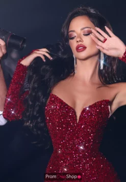 Portia And Scarlett Dress PS02G -Prom Dress Shop Shop PS02RED