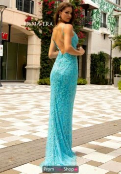 Primavera Dress 3749 -Prom Dress Shop Shop Primavera 3749TURQUOISEB
