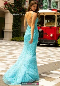 Primavera Dress 3749 -Prom Dress Shop Shop Primavera 3749TURQUOISEO