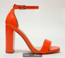 Fortune Dynamic Reseda Shoes At Prom Dress Shop -Prom Dress Shop Shop RESEDA S BRIGHT ORANGE HUABO PAT
