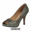 Blossom Footwear Open Toe Pumps Style Robin-263 1 Blossom Footwear Open Toe Pumps Style Robin-263 -Prom Dress Shop Shop ROBIN 26320PEWTER
