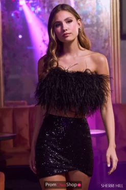 Sherri Hill Short Dress 55724