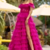 Sherri Hill Dress 55850 -Prom Dress Shop Shop Sherri Hill 55850 fuchsia 52741