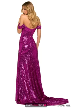 Sherri Hill Dress 55418 -Prom Dress Shop Shop Sherri Hill Sherri Hill 55418 bright fuchsia 51417