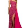 Sherri Hill Dress 55450 1 Sherri Hill Dress 55450 -Prom Dress Shop Shop Sherri Hill Sherri Hill 55450 fuchsia 51459