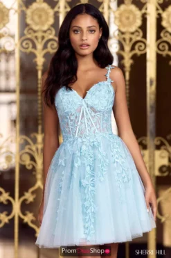 Sherri Hill Short Dress 55107