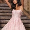 Sherri Hill Short Dress 55193 -Prom Dress Shop Shop Sherri Hill Short Sherri Hill 55193 pink 50951