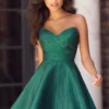 Sherri Hill Short Dress 55198 -Prom Dress Shop Shop Sherri Hill Short Sherri Hill 55198 emerald 50958